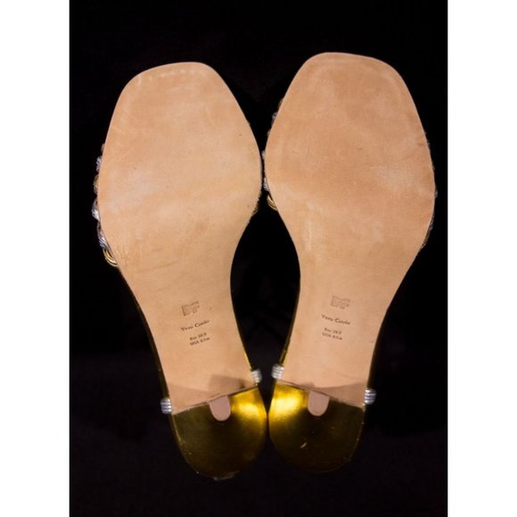DIANE VON FURSTENBERG New 38.5 8.5 Federica Sandal - Picture 6 of 8